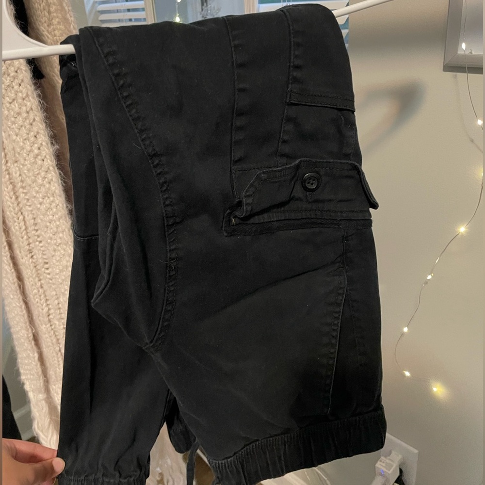 Black Cargo Pants